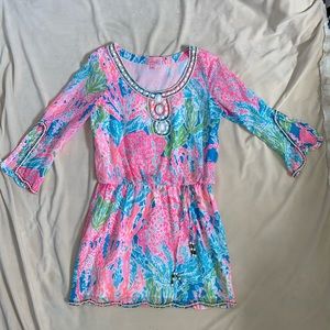 LILY PULITZER classic pattern dress Size: Small